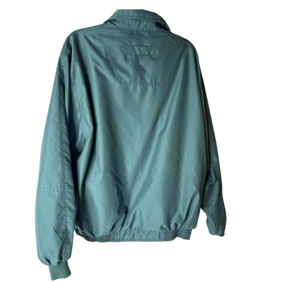 North End All Climate Wear Men's Bomber Jacket in Green Blue Size Large - Picture 4 of 11